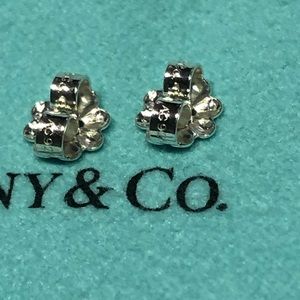 Tiffany and Co. flower earring backs
